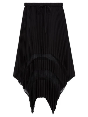 Spódnica plisowana The Kooples czarny