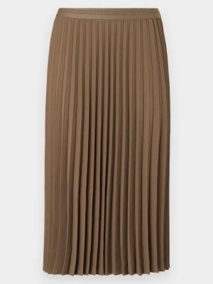 Spódnica plisowana Tommy Hilfiger taupe