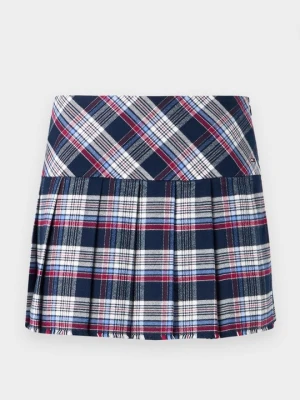 Spódnica plisowana Tommy Jeans granatowy