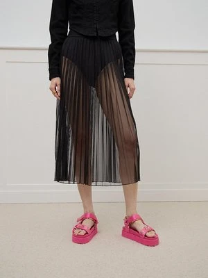 Spódnica plisowana Versace Jeans Couture