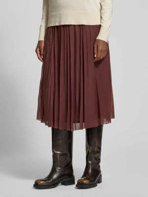 Spódnica plisowana z elastycznym pasem model ‘Astrid’ GUIDO MARIA KRETSCHMER WOMAN