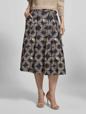 Spódnica plisowana z elastycznym pasem MORE & MORE