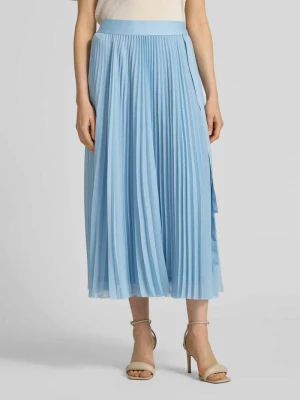 Spódnica plisowana z elastycznym pasem V by Vera Mont