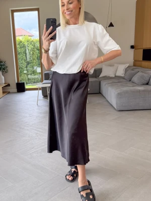 Spódnica Satynowa Czarna ClothStore