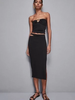 Spódnica skinny Essential z dżerseju PATRIZIA PEPE