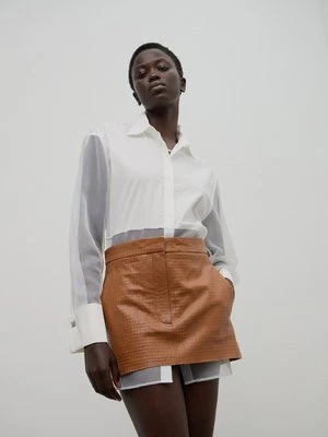 Spódnica skórzana COS