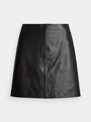 Spódnica skórzana Lauren Ralph Lauren