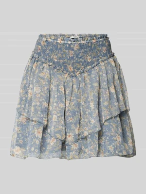 Spódnica szyfonowa rozkloszowana z kwiatowym wzorem na całej powierzchni model ‘LULA SKIRT’ Pepe Jeans