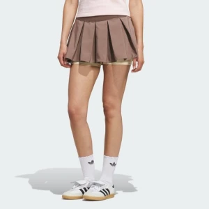 Spódnica z plecionego materiału Adidas Trace Brown