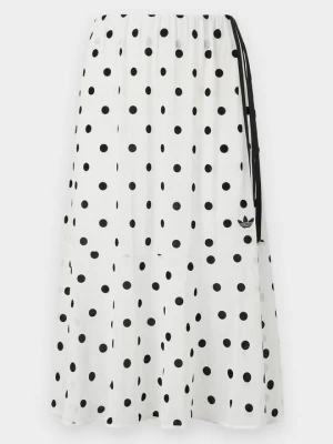 Spódnica trapezowa adidas Originals mleczny