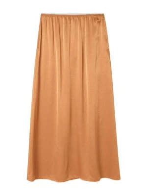 Spódnica trapezowa American Vintage brązowy