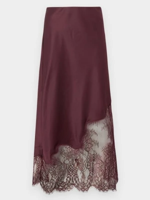 Spódnica trapezowa Anna Field By Zalando ciemnoliliowy