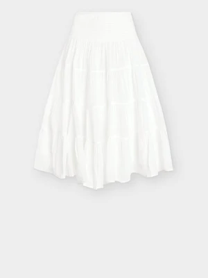 Spódnica trapezowa BDG Urban Outfitters biały