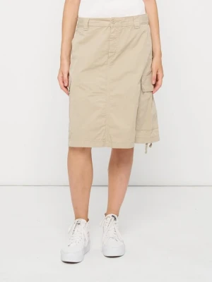 Spódnica trapezowa Carhartt WIP beżowy
