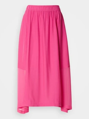 Spódnica trapezowa DKNY różowy