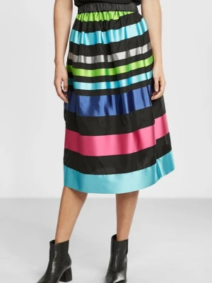 Spódnica trapezowa Emporio Armani niebieski