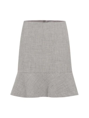 Spódnica trapezowa InWear jasnoszary