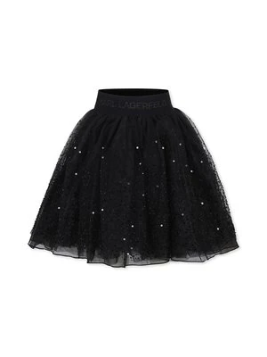 Spódnica trapezowa KARL LAGERFELD KIDS