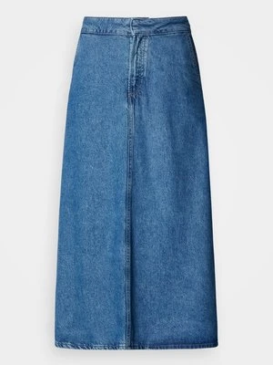 Spódnica trapezowa Marc O'Polo niebieski denim