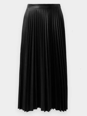 Spódnica trapezowa MM6 Maison Margiela czarny