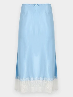 Spódnica trapezowa MOSCHINO jasnoniebieski