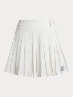 Spódnica trapezowa Polo Ralph Lauren mleczny