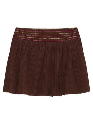 Spódnica trapezowa PULL&BEAR brązowy