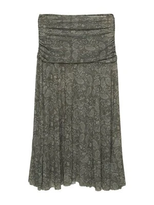 Spódnica trapezowa PULL&BEAR khaki