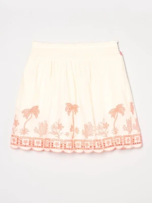 Spódnica trapezowa Scotch & Soda morelowy