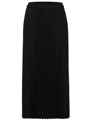 Spódnica trapezowa Selected czarny