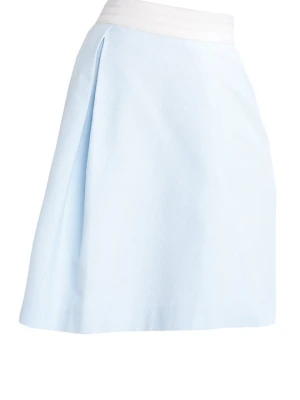 Spódnica trapezowa Slacks & Co. jasnoniebieski