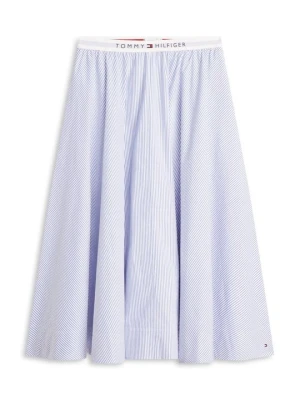 Spódnica trapezowa Tommy Hilfiger biały
