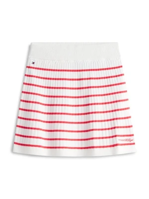 Spódnica trapezowa Tommy Hilfiger czerwony