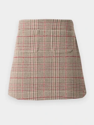 Spódnica trapezowa Tommy Hilfiger czerwony