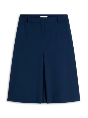 Spódnica trapezowa Tommy Hilfiger granatowy