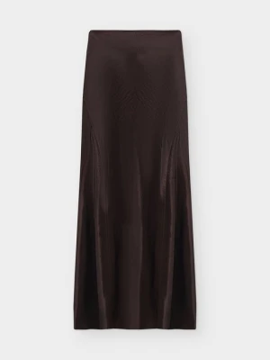Spódnica trapezowa Topshop brązowy