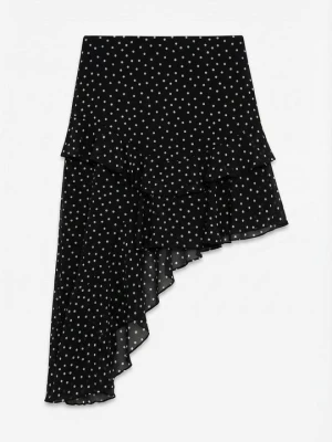 Spódnica trapezowa Topshop czarny