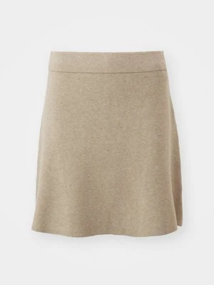 Spódnica trapezowa Vero Moda taupe