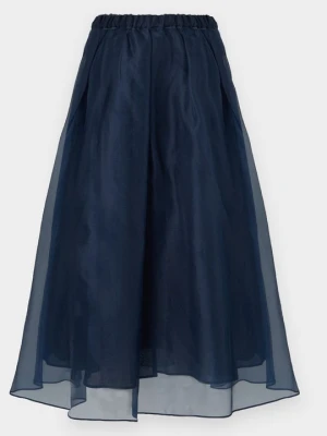 Spódnica trapezowa Weekend Max Mara granatowy