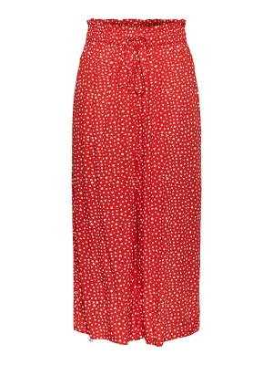 Pieces Spódnica w kolorze czerwonym rozmiar: XL