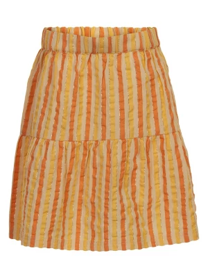 Minymo Spódnica w kolorze żółto-pomarańczowym rozmiar: 104