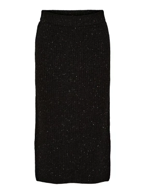 SELECTED FEMME Spódnica wełniana "Annalisa" w kolorze czarnym rozmiar: M