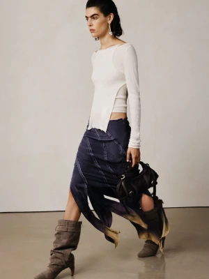 Spódnica z cięciami studio Desigual