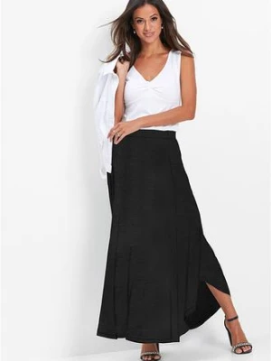 Spódnica z dżerseju z mieszanki wiskozy bonprix