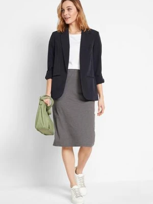 Spódnica z dżerseju ze stretchem (2 szt.) bonprix