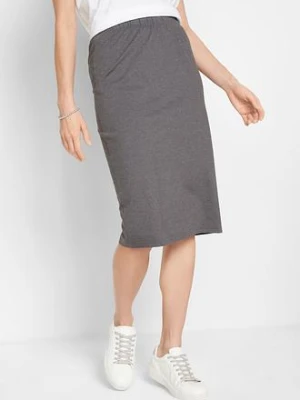 Spódnica z dżerseju ze stretchem (2 szt.) bonprix