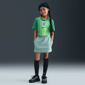 Spódnica z dzianiny dresowej dla dużych dzieci (dziewcząt) Nike Sportswear Club - Zieleń