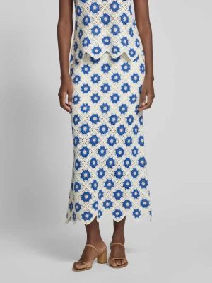 Spódnica z dzianiny z elastycznym pasem model ‘BALIS’ YAS