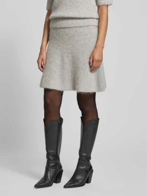 Spódnica z dzianiny z mieszanki wełny z alpaki model ‘JEANNE’ Samsøe Samsøe