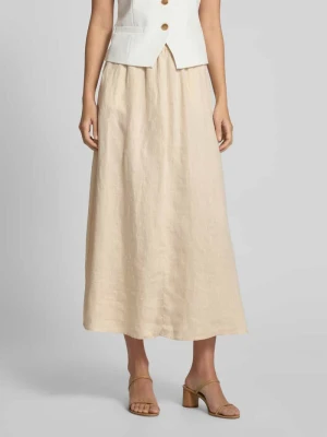 Spódnica z lnu z tunelem Emily Van den Bergh